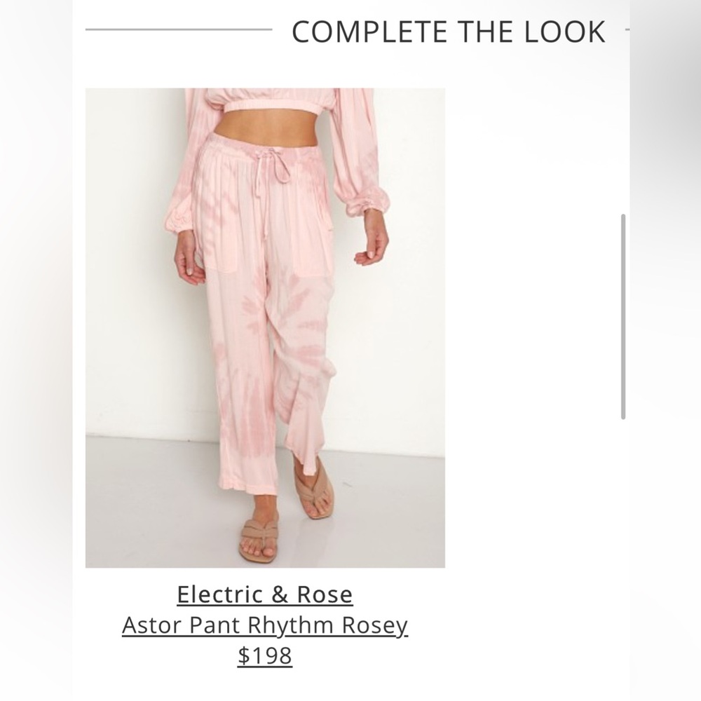 Electric & Rose Rhythm Rosy Tie Dye set XL - Picture 10 of 11